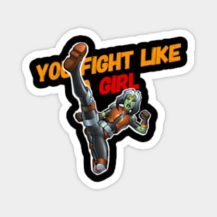 You fight like a girl Magnet