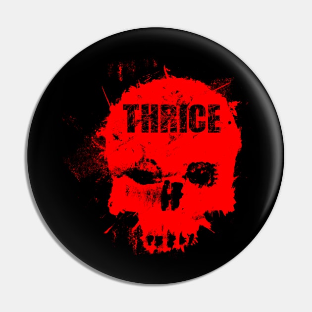 Thrice Skull Pin by kelly.craft