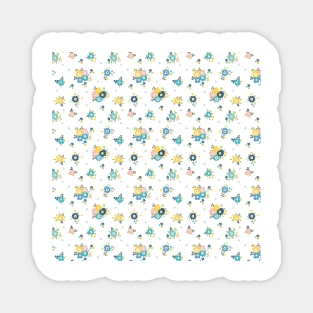 Cute flowers everywhere Magnet