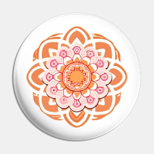 mandala Clamber drawing Pin