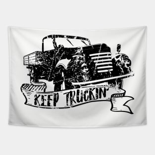 Keep Truckin' Tapestry