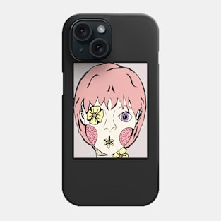 Silence of the Flowers Phone Case