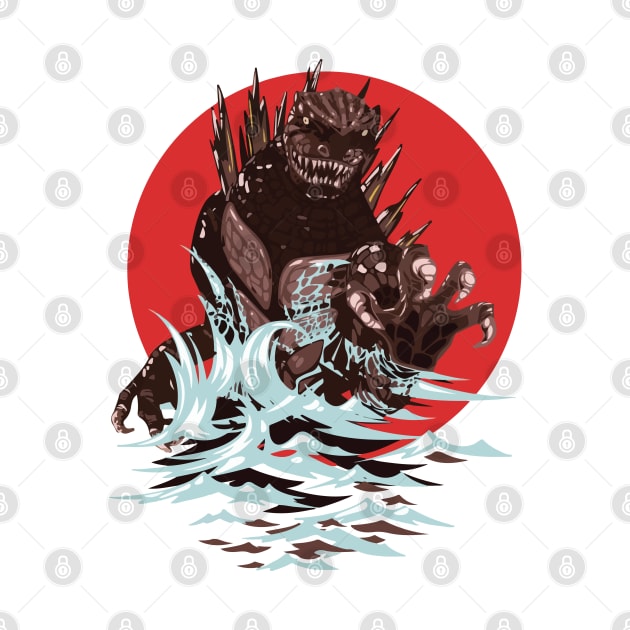 Ocean Godzilla. by Tad