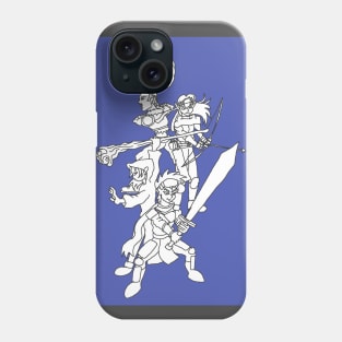 Dungeon Raid 101: Teamwork Phone Case