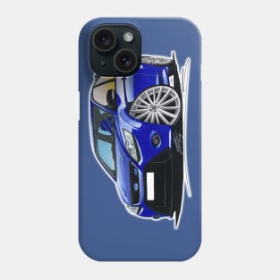 Ford Focus (Mk2) RS Blue Phone Case