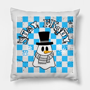 Stay Frosty Spooky Bro Pillow
