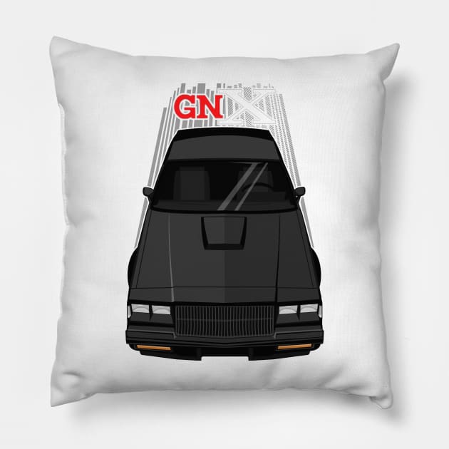 Buick Regal GNX 1987 - black Pillow by V8social