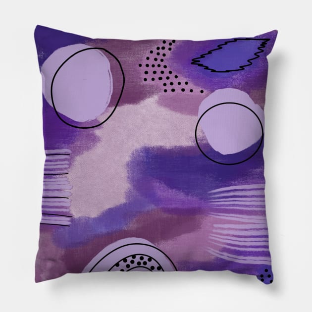 Abstract Pattern 5 Pillow by morgananjos