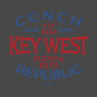 Key West, Florida, Conch Republic T-Shirt