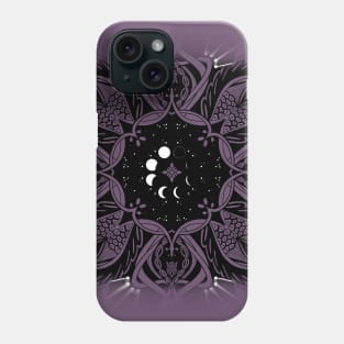 Moon mandala Phone Case