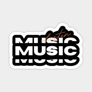 Music T-shirt Magnet