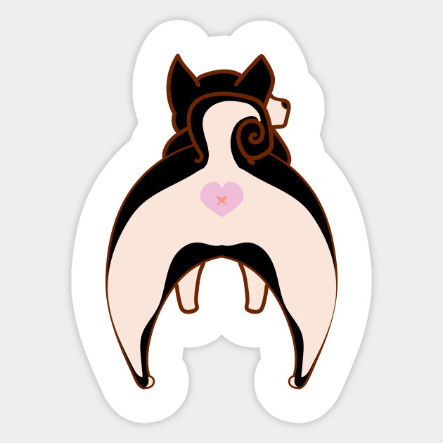 Black And Tan Shiba Inu Puppy Butt Shiba Inu Sticker Teepublic