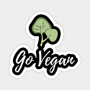 Go Vegan Magnet