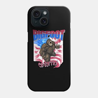 Bigfoot country Phone Case