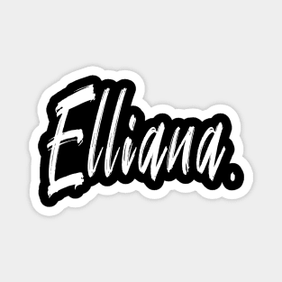 Name Girl Elliana Magnet