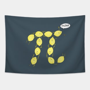 lemon pi Tapestry