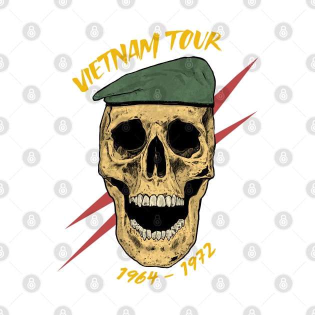 VIETNAM TOUR Special Forces MACV SOG (gold) by Cataraga