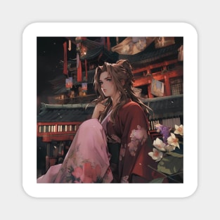 aerith kimono Magnet