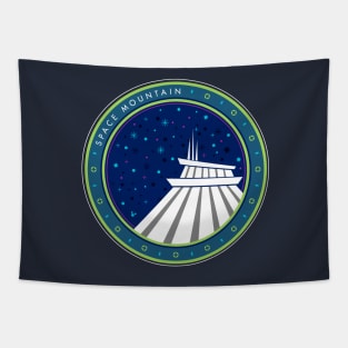 Space Mountain Tapestry