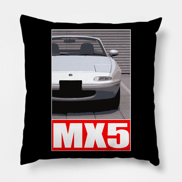 Mx5 Pillow by 5thmonkey