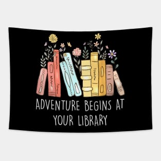 Adventure Begins At Your Library Summer Reading 2024 Books Tapestry