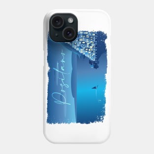 A Minimal Positano Night Phone Case