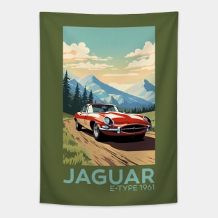 Jaguar E-Type Series 1 Tapestry