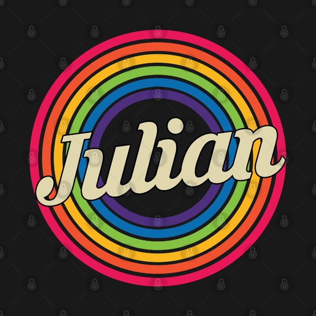 Julian - Retro Rainbow Style by MaydenArt