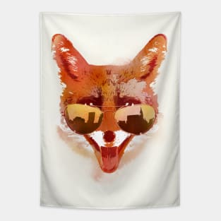 Big Town Fox Tapestry