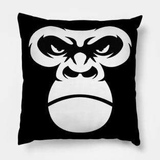 Gorilla Face Pillow