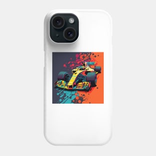 Race Car Pop 4 Phone Case