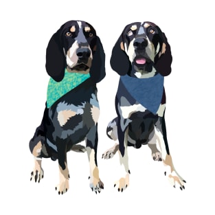 Blue tick coonhounds T-Shirt