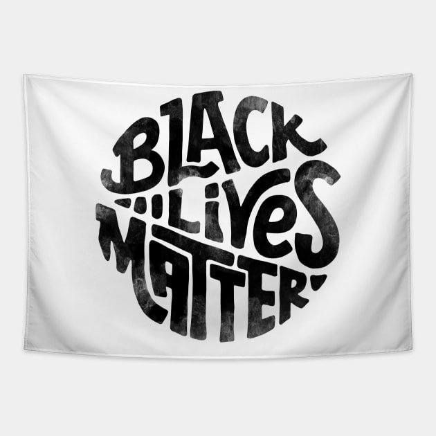 Black lives matter Tapestry by sober artwerk