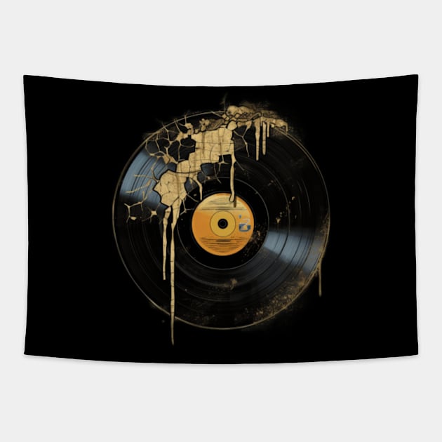 Turntable Tapestry by Pixy Official