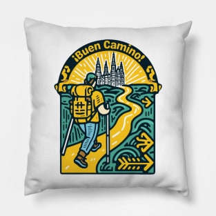 Buen Camino! El Camino de Santiago de Compostela - The Way of Saint James - Peregrino Pilgrim - Camino Frances Ingles Primitivo Shirt, Hoodie, Mug, Tote, Souvenir, etc Pillow