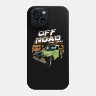 Willys-Overland Truck jeep car offroad name Phone Case