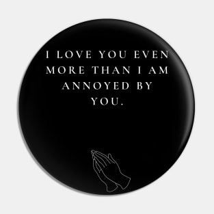 I LOVE YOU Pin