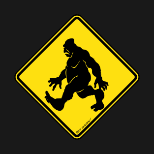 CAUTION! SASQUATCH CROSSING T-Shirt