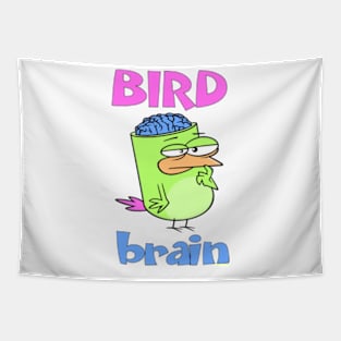 Birdbrain Design for Bird Lovers Tapestry