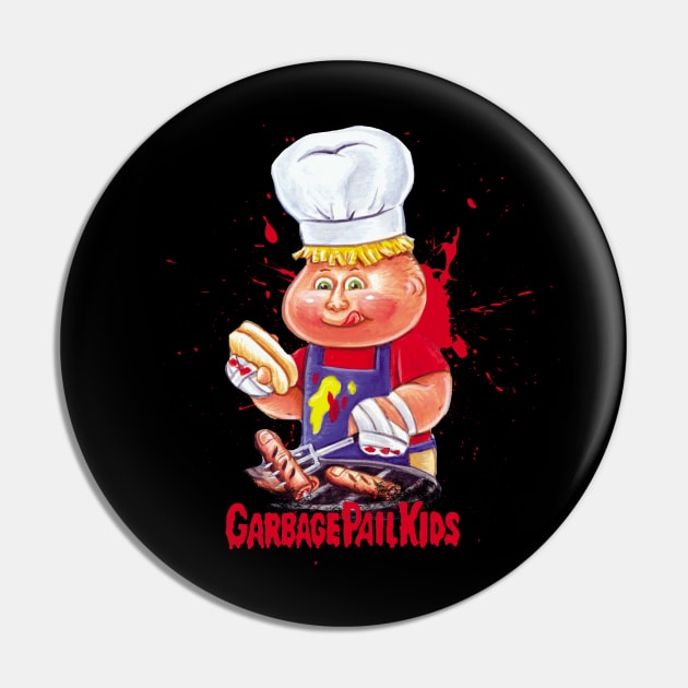 garbage pail kids - chef Pin by olivia parizeau