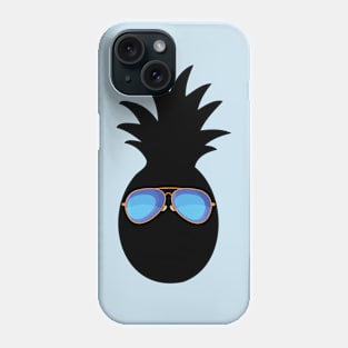 Pineapple man- blue sun glasses Phone Case