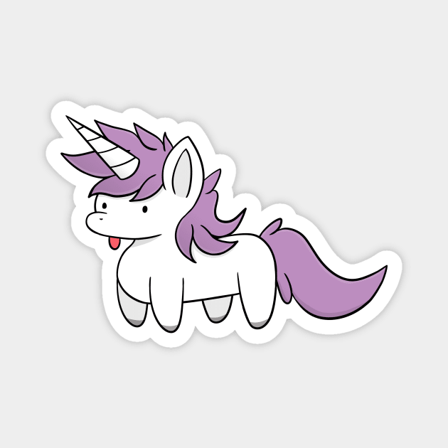 All i want for christmas Is a unicorn Magnet by d o r r i a n
