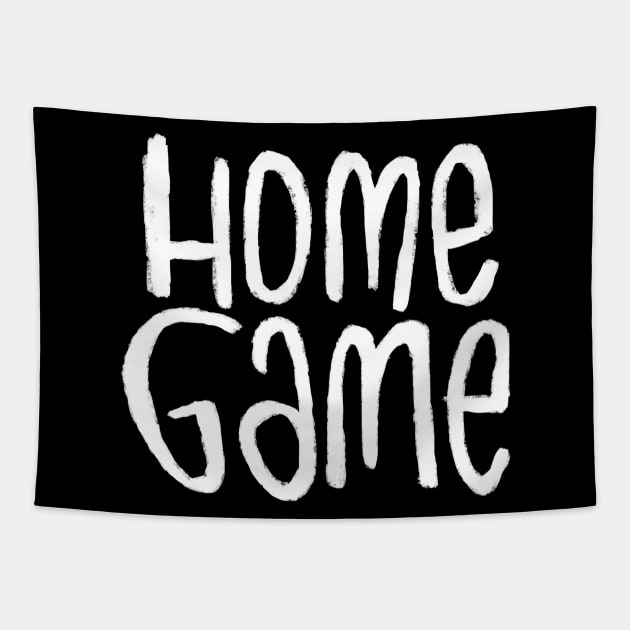 Homegame For Sports Game at Home Tapestry by badlydrawnbabe