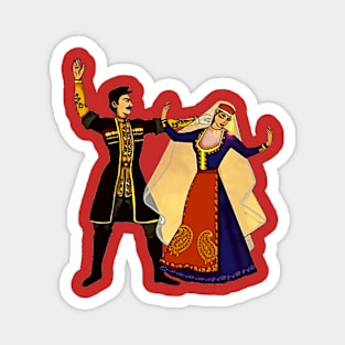 Armenian Folk Dance Magnet