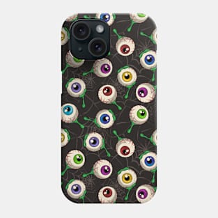 Halloween eyeballs Phone Case