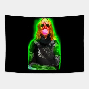 Cassie Cage Bubblegum Tapestry