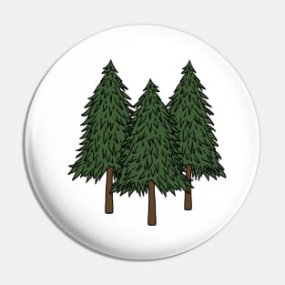Pine Trees Pin