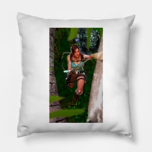 Lara Croft next generation Pillow