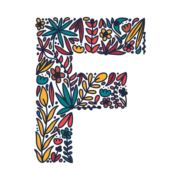 Tropical Letter F by Cascade Patterns
