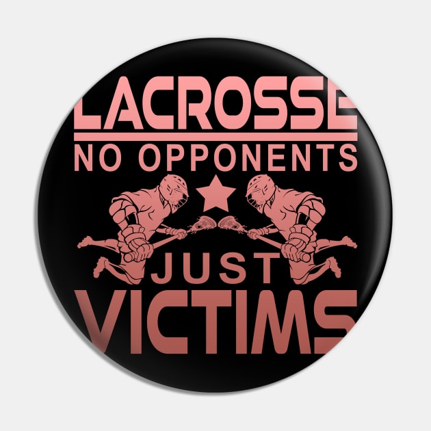 Lacrosse Life Gift Pin by SinBle